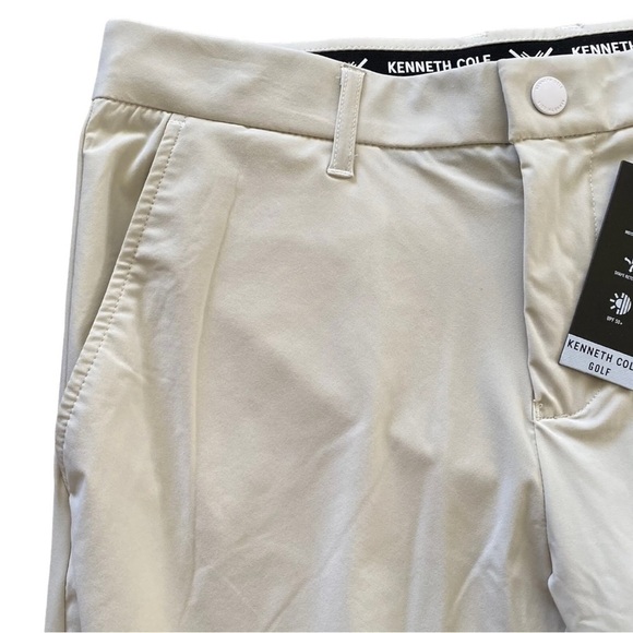 Kenneth Cole Men’s 38X32 performance Stretch Golf Pants Stone NWT - Picture 7 of 11
